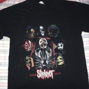 Slipknot 2016 Band Tour T-Shirt